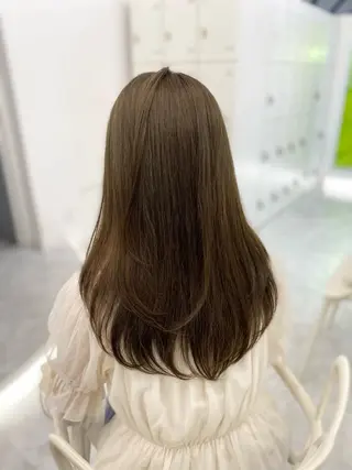 カラー 🤍透明感グレージュ オリーブ🤍RINのヘアスタイル