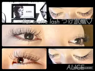 マツエク・マツパ トータルビューティーサロンALICE所属・Yanagida Yurieのマツエク・マツパデザイン