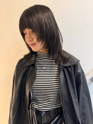 ミディアム コイデ リュウセイのヘアスタイル