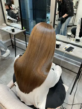 ロング ‎髪質改善/美髪矯正 mitsuki‎のヘアスタイル