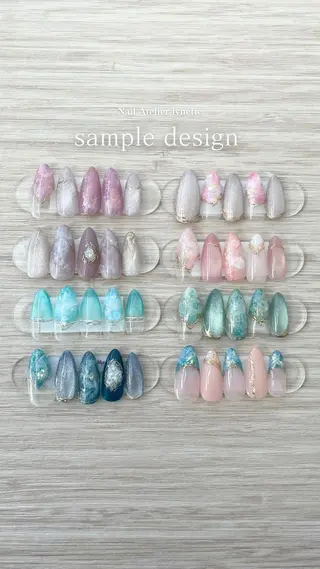 ネイル Nail Atelier lynétte所属・lynétte 那覇ネイルサロンのネイルデザイン