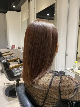 ミディアム 美髪✨LAKOLA  池袋✨のヘアスタイル