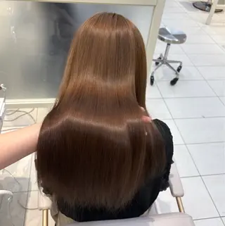 ロング カラー Hina🩵ツヤ髪 透明感カラー🩵のヘアスタイル