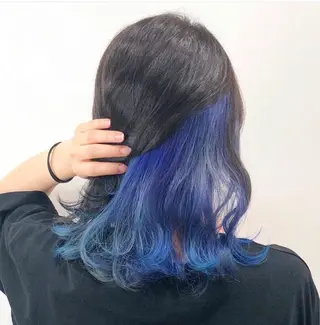 ミディアム カラー  渡部 妃月のヘアスタイル