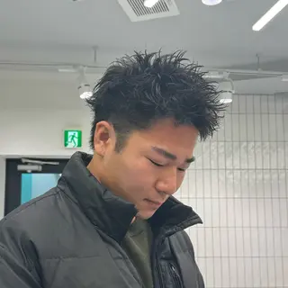 ショート メンズ FLAVA所属・吉祥寺メンズカット/ 韓国ヘア　渡邉壮太朗のヘアスタイル