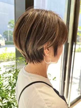 ショート 隈部 翼のヘアスタイル