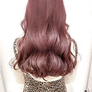 ミディアム カラー 柔らかbeige モトキのヘアスタイル