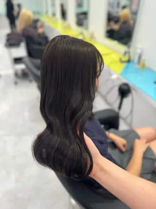 セミロング カラー 🎀愛されgirly ヘア🫧Ayakaのヘアスタイル