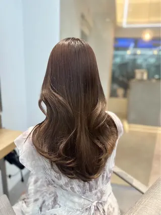 カラー yuna/韓国 ♡のヘアスタイル