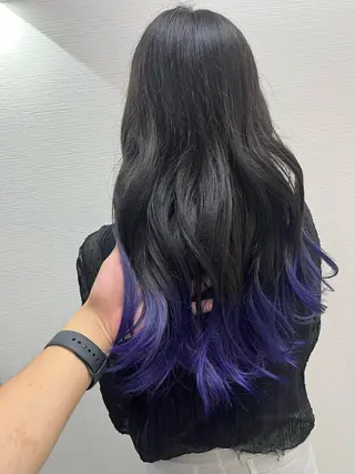 セミロング カラー 韓国ヘア🇰🇷 RYOTAのヘアスタイル