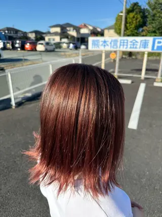 セミロング カラー メンズ 山田 恭寛のヘアスタイル