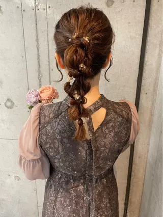 ロング ヘアアレンジ Reve resort所属・美髪× ヘアセット✨Araiのヘアスタイル