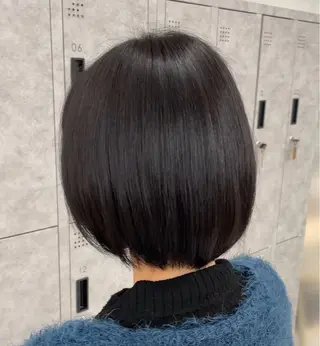 ショート 艶カラー/カット モデル募集中/あやかのヘアスタイル