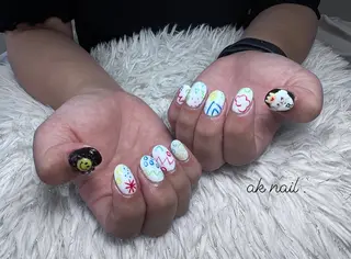 ネイル ak nail .のネイルデザイン