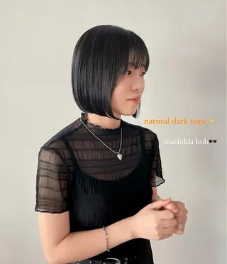 ショート 2月で掲載終了 ボブ・カミオカのヘアスタイル