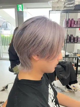 カラー メンズ メンズモテパーマ💙 fuwaのヘアスタイル