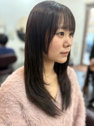 ロング 米本 匠のヘアスタイル