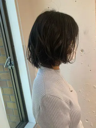 ミディアム GO TODAY  SHAIR SALON 梅田NU茶屋町店所属・田中成美/レイヤー カット/透明感カラーのヘアスタイル