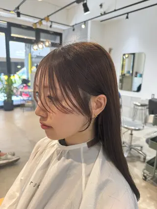 ロング わださこ ひなこのヘアスタイル