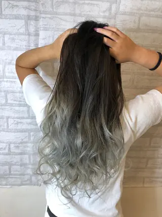 ミディアム カラー JILBLAN京都 ショート/ハイライトのヘアスタイル