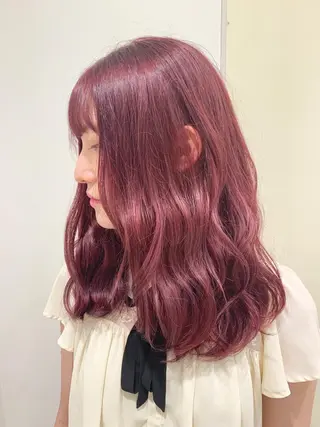 ロング カラー Le'a渋谷所属・インナーエクステ渋谷 🦋KAJIのヘアスタイル