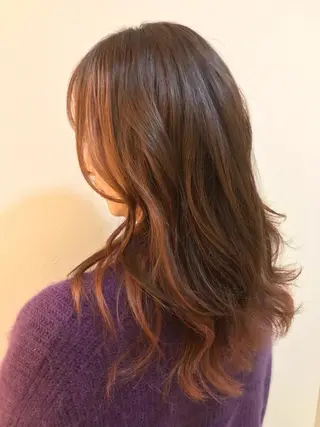 ミディアム カラー 後藤 瑞季のヘアスタイル