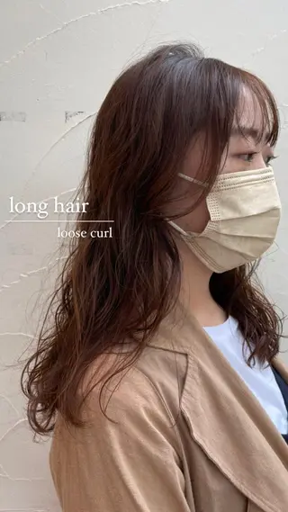 ロング パーマ/名古屋パーマ / コデラ ナナホのヘアスタイル