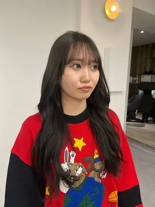 カラー ひな︎/暖色 柔color🫧のヘアスタイル