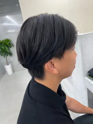 ショート カラー メンズ 松村 友里圭のヘアスタイル