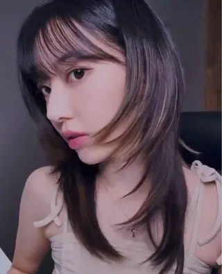 セミロング カラー 表参道/髪質改善・ 透明感 colorのヘアスタイル