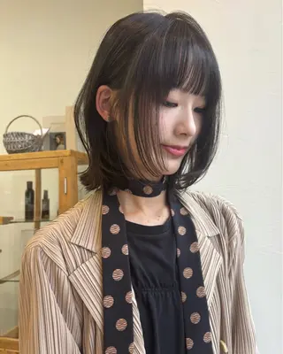 ショート seek所属・hiyori/ レイヤーカット/ボブのヘアスタイル
