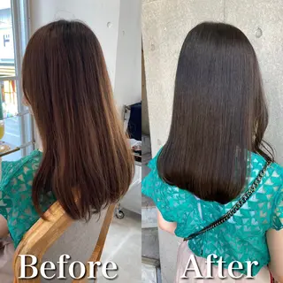 セミロング ボブ& 髪質改善FUMIYAのヘアスタイル