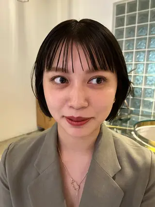ショート カラー lety /神戸元町のヘアスタイル