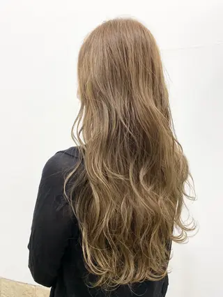 ロング カラー ヘアアレンジ 🧸縮毛矯正特化 金澤 彩香🎀のヘアスタイル