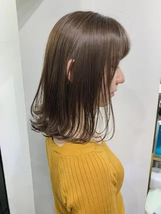 ミディアム エクステ（レミー毛） NINEのヘアスタイル