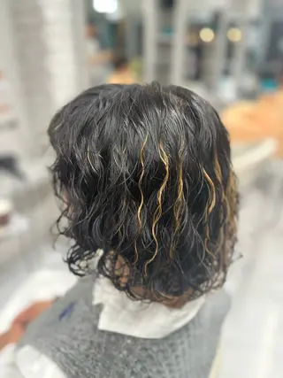 ショート パーマ LeeHorie miuのヘアスタイル