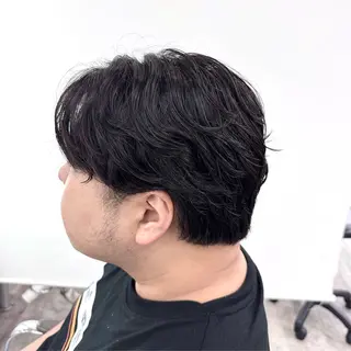 メンズ 🦖韓国風マッシュ/ メンズパーマ/羽根田のヘアスタイル