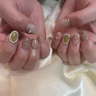 ネイル 友田 晴香のネイルデザイン