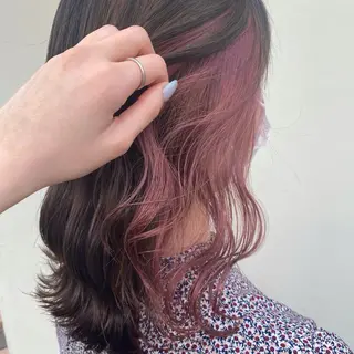 カラー 石橋 華のヘアスタイル