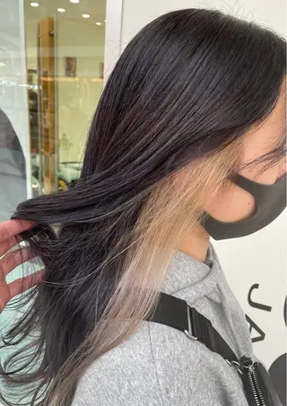 ロング カラー 今だけカット無料✨ 表参道美容師 井出光のヘアスタイル