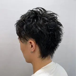 メンズ 押上/ショート・ボブ /パーマ/山口卓朗のヘアスタイル