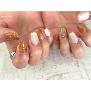 ネイル 𖡼 yumenoのネイルデザイン