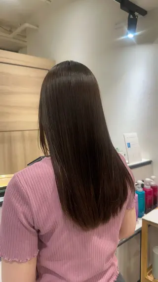 ロング パーマ 江口 侑理加のヘアスタイル