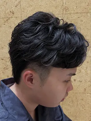 パーマ オブヘア ウエスト店所属・鈴木 夏季/メンズのヘアスタイル