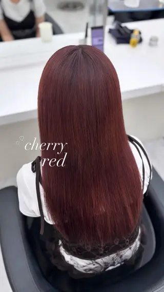 セミロング Hina🎀♡ 暖色/縮毛のヘアスタイル
