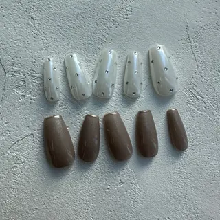 ネイル ⭐︎休業中の練習⭐︎ JNA認定講師髙橋のネイルデザイン