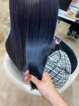 ロング 個性派/ブリーチ ＊ほのかのヘアスタイル