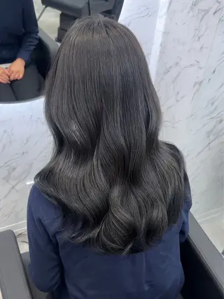 ロング カラー 韓国艶カラー 🇰🇷💎MIUのヘアスタイル