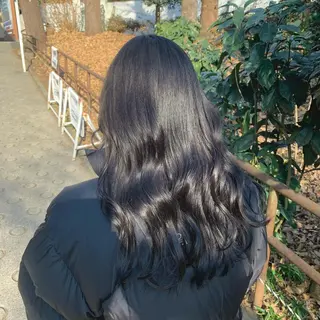 ロング カラー little 小濱彰太のヘアスタイル