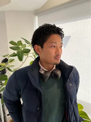 ショート メンズ 野中里紗/ ベージュカラーのヘアスタイル